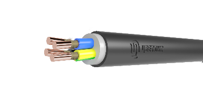 Кабель силовой ВВГнг(А)-FRLS 4х2.5ок(N)-0.66 ТРТС Цветлит КЗ 00-00140701