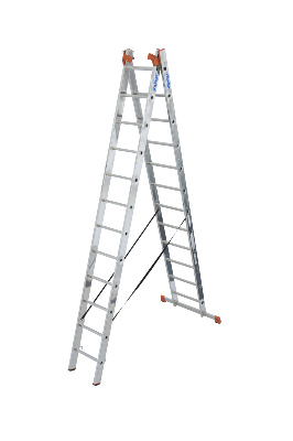 Лестница трехсекционная универсальная TRIBILO 3х12 KRAUSE 120953