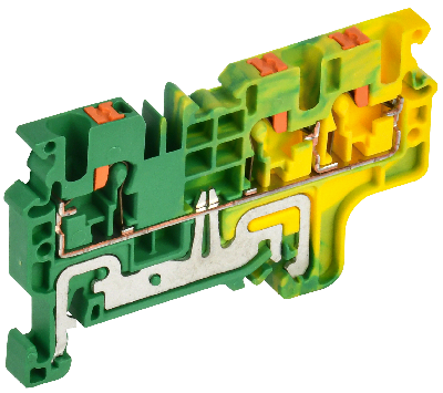 Колодка клеммная CP-MC-PEN земля 3 вывода 2,5мм2 IEK YCT22-03-3-K52-002