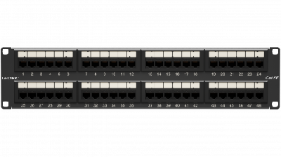 Патч-панель 192UCAT5E 48 портов RJ45 неэкранированная DKC RN5PPU242