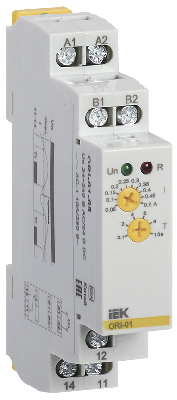 Реле тока ORI. 0,05-0,5 А. 24-240 В AC / 24 В DC ONI ORI-01-05