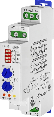 Реле контроля температуры ТР-15 ACDC24B/AC230B УХЛ4 с ТД-2 Меандр 4680019911557