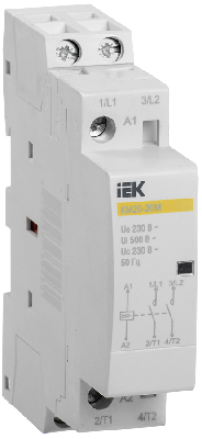 Контактор модульный КМ20-20М AC IEK MKK11-20-20