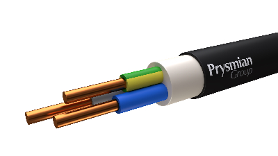 Кабель силовой ВВГнг(А)-LS 3х2.5-0,660(N.PE)с           заполнением РЭК/Prysmian 5903050101