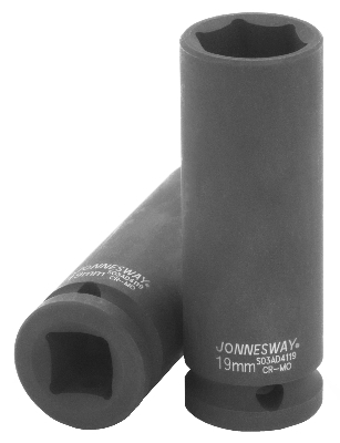 Головка торцевая ударная глубокая 1/2''DR, 19 мм Jonnesway S03AD4119 047197