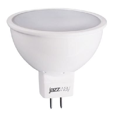 Лампа светодиодная LED 5Вт 400Лм GU5.3 230V/50Hz теплый ECO JazzWay 1037077A