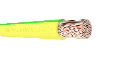 Провод силовой ПуГВнг(А)-LS 1х1,5 желто зеленый ТРТС Технокабель НПП 00-00149417