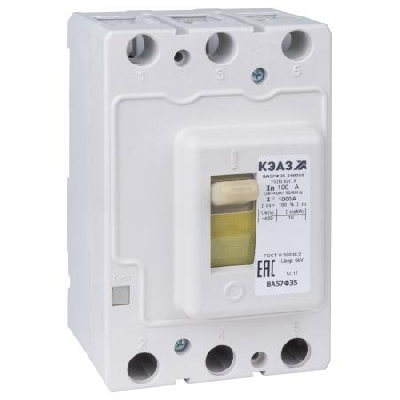 KEAZ Выключатель автоматический ВА57-35-640010-125А-1250-440DC-УХЛ3-КЭАЗ