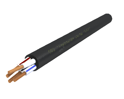 Кабель силовой ВВГнг(А)-LS 4х1.5 (N)-0.660 однопроволочный АЛЮР 00-00005480