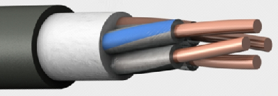 Кабель силовой ППГнг(А)-HF 4х2,5 ок (N) - 0,66 кВ ТРТС Элкаб 13216