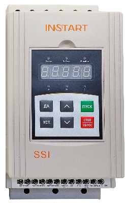 Устройство плавного пуска SSI-18.5/37-04 18.5кВт, 37А, 3Ф, 380В±15%, 50Гц/60Гц, IP20, без встроенного байпаса Instart 00060500