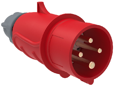 Вилка переносная ССИ-014 MAGNUM 16А 3Р+РЕ 380В IP44 IEK PSN02-016-4