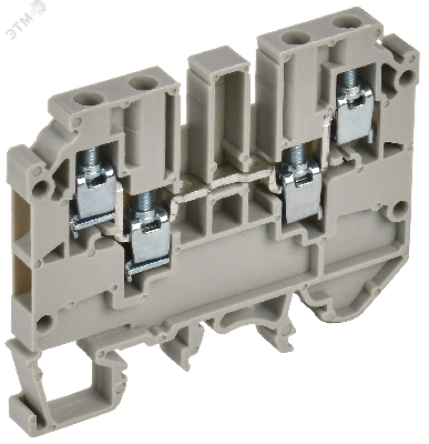 Колодка клеммная CTS-MC 4 вывода 4мм2 серая IEK YCT12-00-4-K03-004