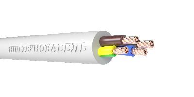 Провод ПВС 4х6(3х6+1х6) ТРТС Технокабель НПП 00-00148798