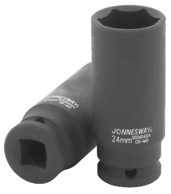 Головка торцевая ударная глубокая 1/2''DR, 24 мм Jonnesway S03AD4124 047853