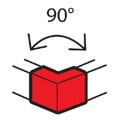 Угол внешний 90° 100х50мм Legrand 638012