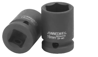 Головка торцевая ударная 1/2''DR, 19 мм Jonnesway S03A4119 047187