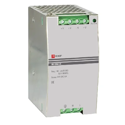 Блок питания 24В DR-120W-24 PROxima EKF dr-120w-24