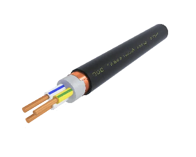 Кабель силовой ВВГЭнг(А)-LS 3х2.5 ок(N.PE)-0.66 Ч. бар АЛЮР 00-00006938