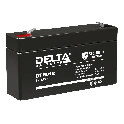 Аккумулятор DT 6В 1.2Ач DELTA DT 6012