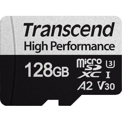 Карта памяти 128GB MicroSD 340S UHS I, SDXC, V30, U3, 160 МБ/с, Class 10