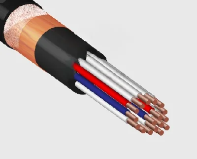 Кабель контрольный КВВГЭнг(А)-LS 4х6 КирсКабель V7764G000000000-К