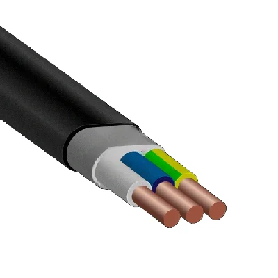 Кабель силовой ВВГ-П 3х1.5 черный-ок-0.66 ТРТС однопроволочный (100м) МАГНА М40015