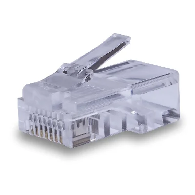 Коннекторы 8P8C (Компьютерный разъем) U/UTP Cat.5e (RJ-45) Уп. 25шт. SUPRLAN 10-0226