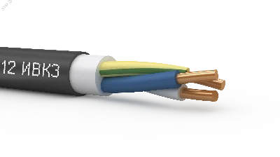 Кабель силовой ВВГнг(А)-LSLTx 3х2,5 ок (N,PE)-0,66 ТРТС  100м Ивановский кабельный завод 00-00038959