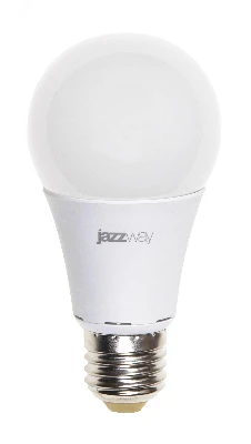 Лампа светодиодная LED 11w E27 холодный матовый груша JazzWay 1033222