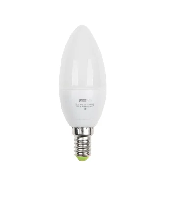 Лампа светодиодная LED 5Вт E14 400Лм белый матовая свеча 230V/50Hz ECO JazzWay 1036865A