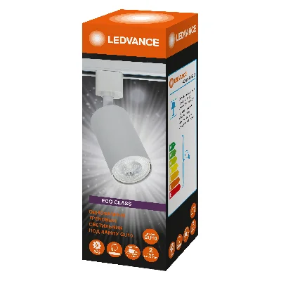 Светильник трековый LEDVANCE ECO TRACKSP 1PH GU10 WTRD 80X1 RU  LEDV 4099854242212