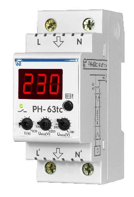 Реле напряжения РН-63tc Новатек-Электро 3425600063tc