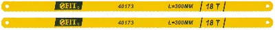 Полотна ножовочные по металлу, легированная сталь, 20 Cr, 300 мм, в блистере 2 шт (18 ТPI) FIT 40173