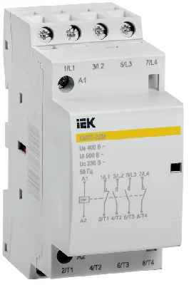 Контактор модульный КМ25-22M AC IEK MKK11-25-22