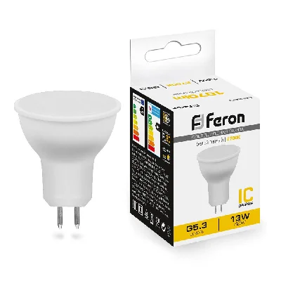 Лампа светодиодная LED 13вт 230в G5.3 теплый FERON LB-960 38188