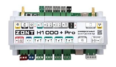 Контроллер ZONT H1000+ Pro универсальный GSM / Wi-Fi / Etherrnet Zont ML00005558