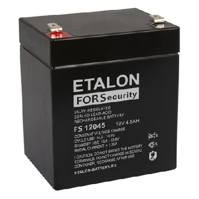 Аккумулятор FS 12В 4,5Ач ETALON BATTERY FS 12045 100-12/045S