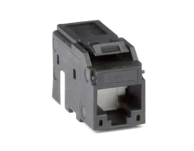 Модуль Keystone RJ45 CAT5E не экранированный черный (12шт в упаковке) DKC RNK5EUBK