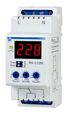 Реле напряжения РН-111М 16А Новатек-Электро 3425601111