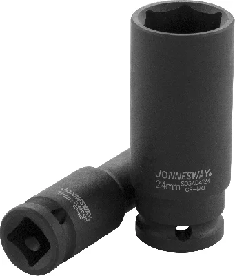 Головка торцевая ударная глубокая 1/2''DR, 22 мм Jonnesway S03AD4122 047851