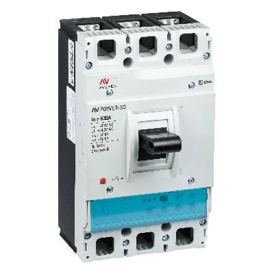 Выключатель автоматический AV POWER-3/3 630А 50кА ETU2.0 EKF mccb-33-630-2.0-av