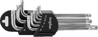 Набор ключей торцевых TORX® Т10-T50, 9 предметов Ombra 953009 055371