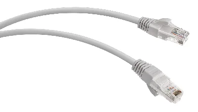 Патч-корд U/UTP категория 5е 2xRJ45 неэкранированный серый LSZH 0.5м WRline WRLine WR-PC-RJ45-UTP-5E-0.5-GY 520154