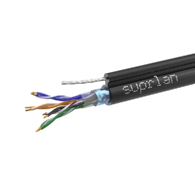 Витая пара Standard FTP 5e 4x2xAWG24 Cu PE Out. T-FG8 (трос) 305м SUPRLAN 01-1026-1