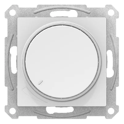 ATLASDESIGN СВЕТОРЕГУЛЯТОР (диммер) повор-нажим, LED, RC, 400Вт, мех., ЛОТОС Systeme Electric ATN001323