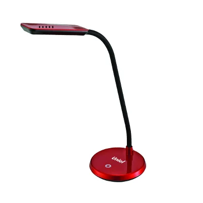 Светильник настольный TLD-510                     RED,LED-6W,550Lm,4500K,с диммером красный Uniel 07535