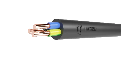 Кабель силовой ВВГнг(А)-LSLTx 3х2,5ок(N,PE)-0,66 100м ТРТС Цветлит КЗ 00-00148759