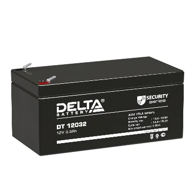 Аккумулятор DT 12В 3.3Ач DELTA DT 12032