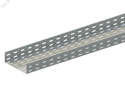 Лоток монтажный прямой перфорированный замковый ЛППЗ.200.200.2000.1,2.2 СОЭМИ Н0122131834